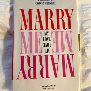 KATE SPADE NEW YORK Marry Me, My Love Book Clutch